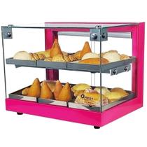 BD6 - Estufa Beta para salgados 6 bandejas Dupla ROSA - 127V - Omega