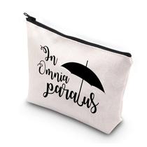 BDPWSS In Omnia Paratus Makeup Bag TV Show inspirado saco cosmético para os fãs presente amizade presente (em omnia paratus B)