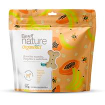 Be Nature Organnact Biscoitos Assados Naturais Sabor Banana, Mamão, Aveia e Mel 150g