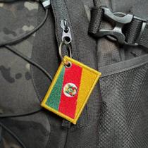 BE0019-011 Bandeira Rio Grande do Sul Patch Bordado 5,7x3,8cm BE0019-011 Bandeira Rio Grande do Sul Patch Bordado 5,7x3,8cm