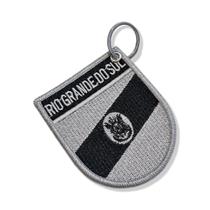 BE0019E-002 Bandeira Rio Grande do Sul Patch Bordado 6,8x8,0 BE0019E-002 Bandeira Rio Grande do Sul Patch Bordado 6,8x8,0