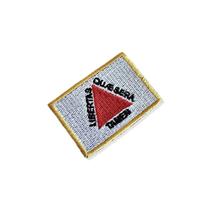 BE0048-011 Bandeira Minas Gerais Patch Bordado 5,7x3,8cm