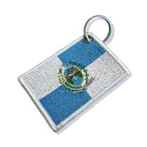 BE0136-006 Bandeira Rio de Janeiro Brasil Patch Bordado 7,5x5,0cm BE0136-006 Bandeira Rio de Janeiro Brasil Patch Bordado 7,5x5,0cm