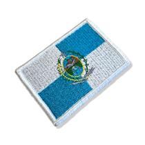 BE0136-006 Bandeira Rio de Janeiro Brasil Patch Bordado 7,5x5,0cm BE0136-006 Bandeira Rio de Janeiro Brasil Patch Bordado 7,5x5,0cm