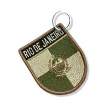 BE0136E-003 Bandeira Rio de Janeiro Patch Bordado 6,8x8,0cm BE0136E-003 Bandeira Rio de Janeiro Patch Bordado 6,8x8,0cm