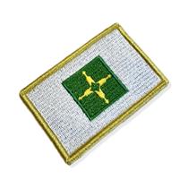 BE0154-001 Bandeira Distrito Patch Bordado 7,5x5