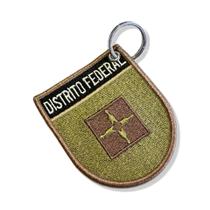 BE0154E-003 Bandeira Distrito Patch Bordado 6,8x8,0cm BE0154E-003 Bandeira Distrito Patch Bordado 6,8x8,0cm