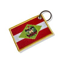 BE0168-001 Bandeira Santa Catarina Bordada 7,5x5cm BE0168-001 Bandeira Santa Catarina Bordada 7,5x5cm
