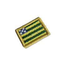 BE0172-031 Bandeira Goiás Patch Bordado 3,8x2,5cm