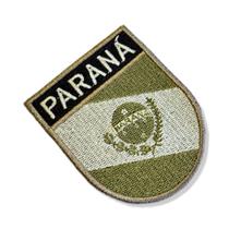 BE0174E-003 Bandeira Paraná Patch Bordado 6,8x8,0cm