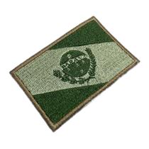 BE0174T03 Bandeira Paraná Brasil Patch Bordado Termo Adesivo BE0174T03 Bandeira Paraná Brasil Patch Bordado Termo Adesivo
