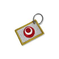 BE0414-057A Bandeira Okinawa Japão Patch Bordado 5,7x3,8cm BE0414-057A Bandeira Okinawa Japão Patch Bordado 5,7x3,8cm