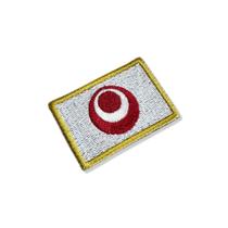 BE0414-057A Bandeira Okinawa Japão Patch Bordado 5,7x3,8cm BE0414-057A Bandeira Okinawa Japão Patch Bordado 5,7x3,8cm