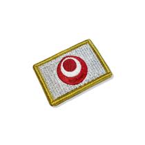 BE0414-057A Bandeira Okinawa Japão Patch Bordado 5,7x3,8cm BE0414-057A Bandeira Okinawa Japão Patch Bordado 5,7x3,8cm