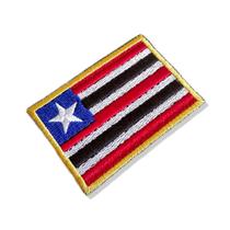 BE0416-001 Bandeira Maranhão Patch Bordado 7,5x5