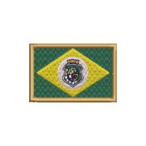 BE0427-011 Bandeira Ceará Patch Bordado 5,7x3,8cm BE0427-011 Bandeira Ceará Patch Bordado 5,7x3,8cm