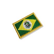 BE0427-011 Bandeira Ceará Patch Bordado 5,7x3,8cm