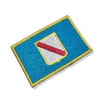 BE0428-001 Bandeira Campânia Patch Bordado 7,5x5,0cm