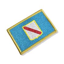 BE0428-001 Bandeira Campânia Patch Bordado 7,5x5,0cm BE0428-001 Bandeira Campânia Patch Bordado 7,5x5,0cm