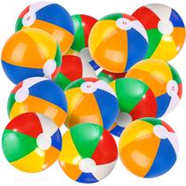 Beach Balls LoveTown, pacote com 12 brinquedos de piscina infláveis para crianças de 20 cm