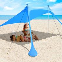 Beach Canopy AUTSTA Sun Shelter com proteção UV UPF 50+