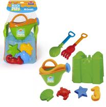 Beach Play Kit Castelo Com Regador Areia Usual Baby