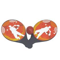 Beach Tennis Neon - 6042 - MINI TOYS Beach Tennis Neon - 6042 - MINI TOYS