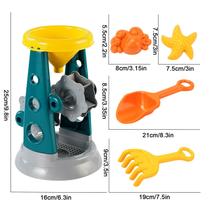 Beach Toy Set Beach Sand Toy Playset para crianças Sandbox T Beach Toy Set Beach Sand Toy Playset para crianças Sandbox T