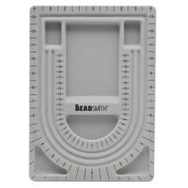 Bead Board The Beadsmith 24x33 cm, cinza, flocado