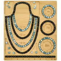 Bead Boards Petoysoso para fabricação de joias, miçangas de bambu