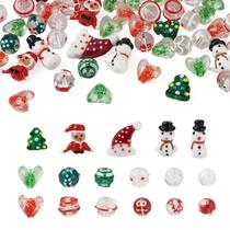 Beads Craftdady 50 peças de candeeiros de Natal variados Beads Craftdady 50 peças de candeeiros de Natal variados