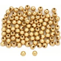 Beads FindingKing, preenchido com ouro 14K, redondo de 2,5 mm (100 unidades) Beads FindingKing, preenchido com ouro 14K, redondo de 2,5 mm (100 unidades)
