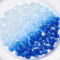 Beads PONABEADIY: resina que muda de cor, olho de gato, redondo, 8,5 mm Beads PONABEADIY: resina que muda de cor, olho de gato, redondo, 8,5 mm