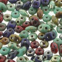 Beads The Beadsmith SuperDuo Czech Glass 2,5x5mm 100g