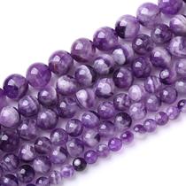 Beads ZXYMLZI Purple Dream Lace Amethysts 8 mm 90 unidades