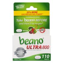Beano Ultra 800 Alivio Previne Gases 100Cp Vegano Importado