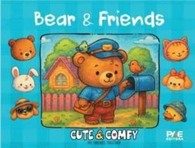 Bear & Friends - Azul: Cute & Comfy - Pae Editora