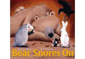 Bear snores on Bear snores on
