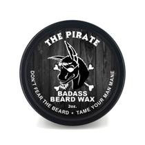 Beard Care Wax Badass The Pirate Scent 60 ml para homens