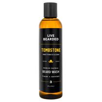 Beard Wash Live Bearded Tombstone Scent 240 ml à base de água Beard Wash Live Bearded Tombstone Scent 240 ml à base de água