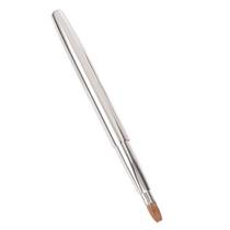 Beaupretty Pincel de batom retrátil portátil de metal shell pincel labial batom gloss aplicador pincel ferramentas de maquiagem