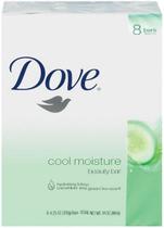 Beauty Bar Dove Cool Moisture 8 x 120 g, pacote com 2 Beauty Bar Dove Cool Moisture 8 x 120 g, pacote com 2