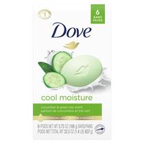 Beauty Bar Dove go fresh, pepino e chá verde, 120 ml, 6 barras