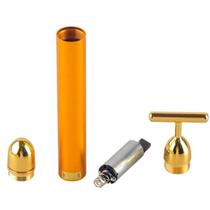 Beauty Bar Golden Massageador Facial Portátil Eficiente Para Saúde