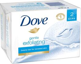 Beauty Bars Dove Gentle Exfoliating 125g, 2 unidades, pacote com 4