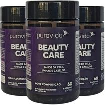 Beauty Care 3 X 60 Cápsulas Puravida