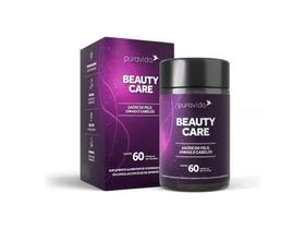Beauty care suplemento pele, unhas e cabelos 60 caps puravida