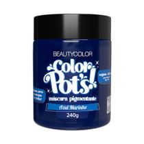 Beauty Color Máscara Color Pots Azul Royal - 240g