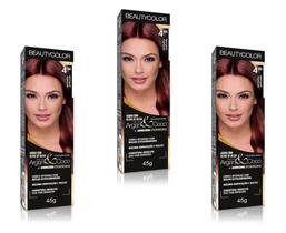 Beauty Color Tintura 4.0 CASTANHO NATURAL 45gr (03 Unidades) Cores Normais