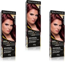 Beauty Color Tintura 5.0 CASTANHO CLARO 45gr (03 Unidades) Cores Normais